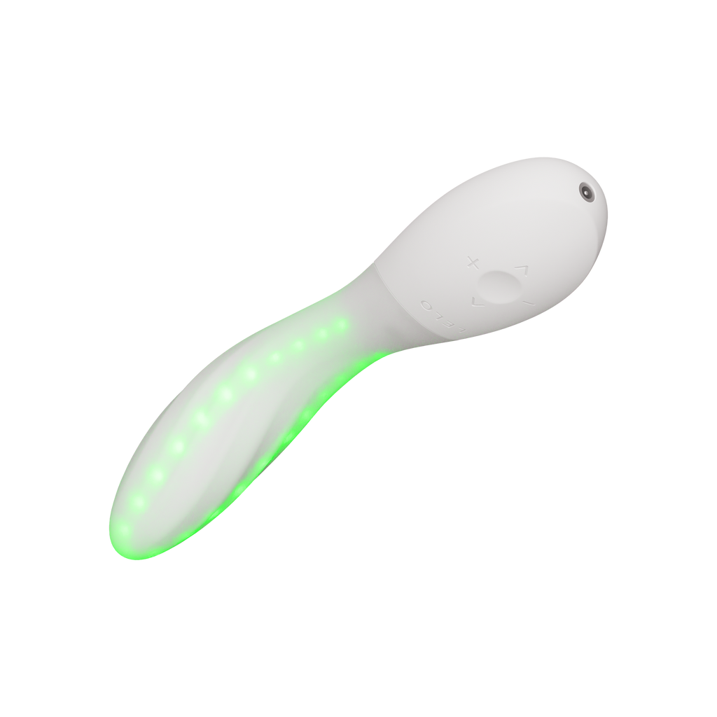 LELO - Mona Spectra - Wellness-massageapparaat met rood licht - Wit