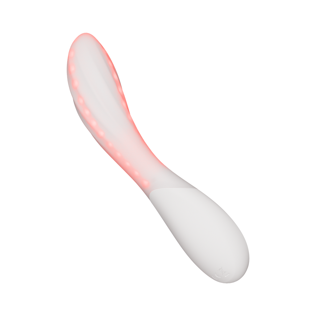 LELO - Mona Spectra - Wellness-massageapparaat met rood licht - Wit