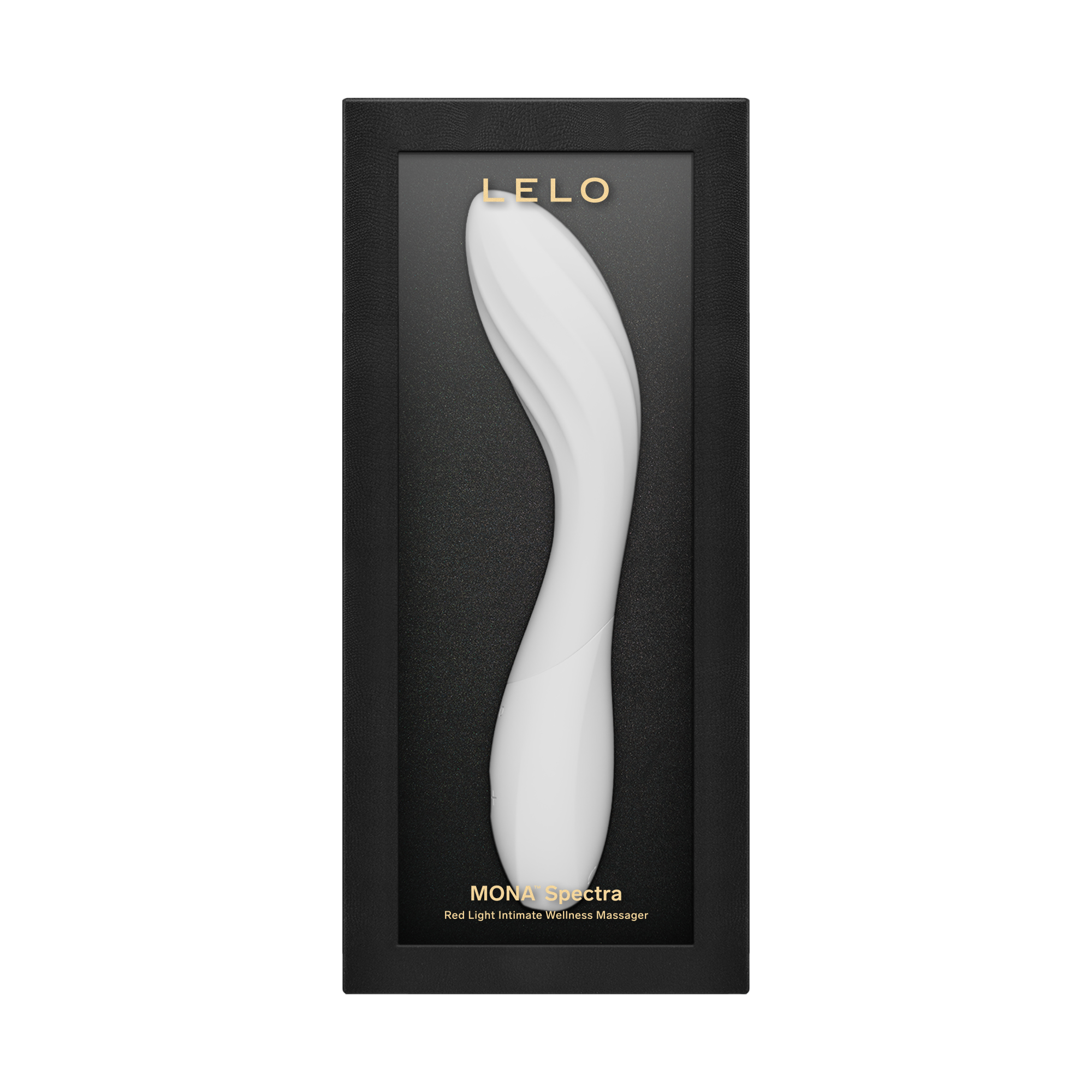 LELO - Mona Spectra - Wellness-massageapparaat met rood licht - Wit