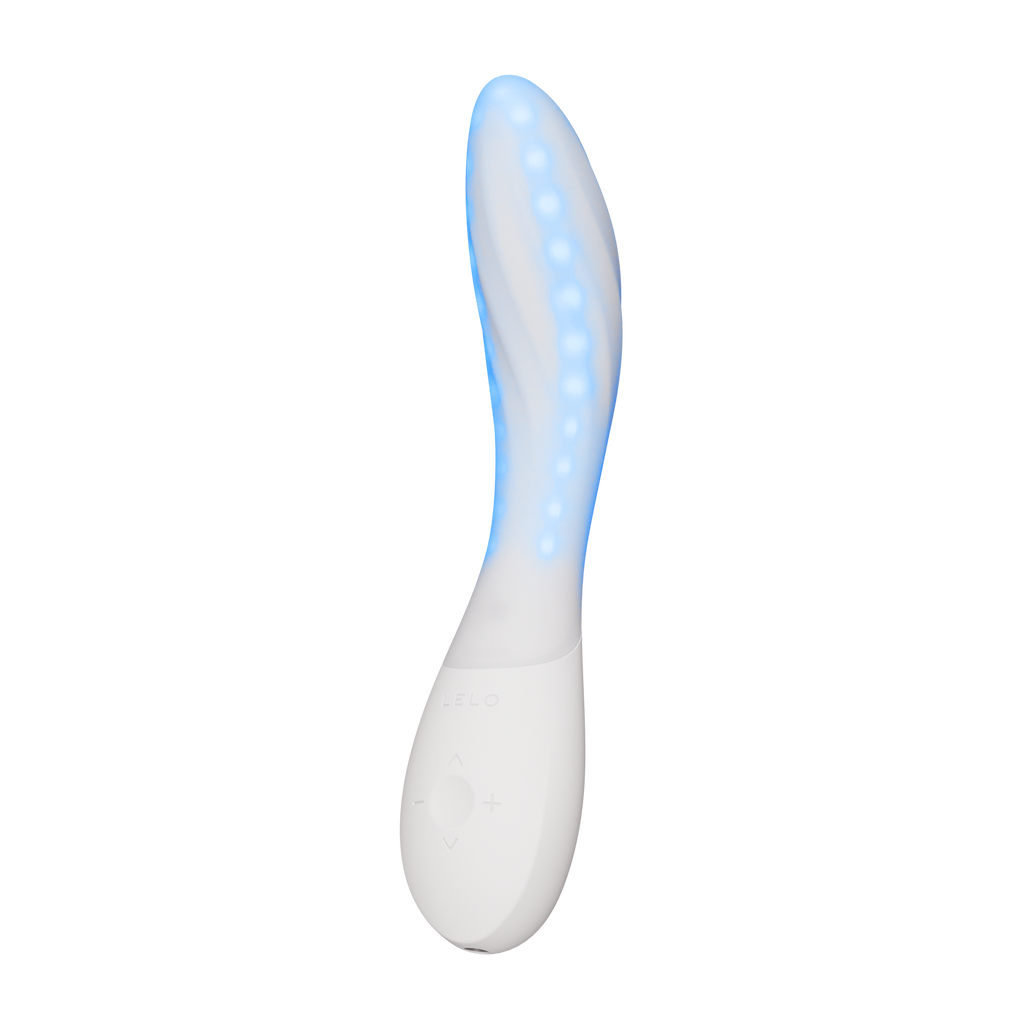 LELO - Mona Spectra - Wellness-massageapparaat met rood licht - Wit