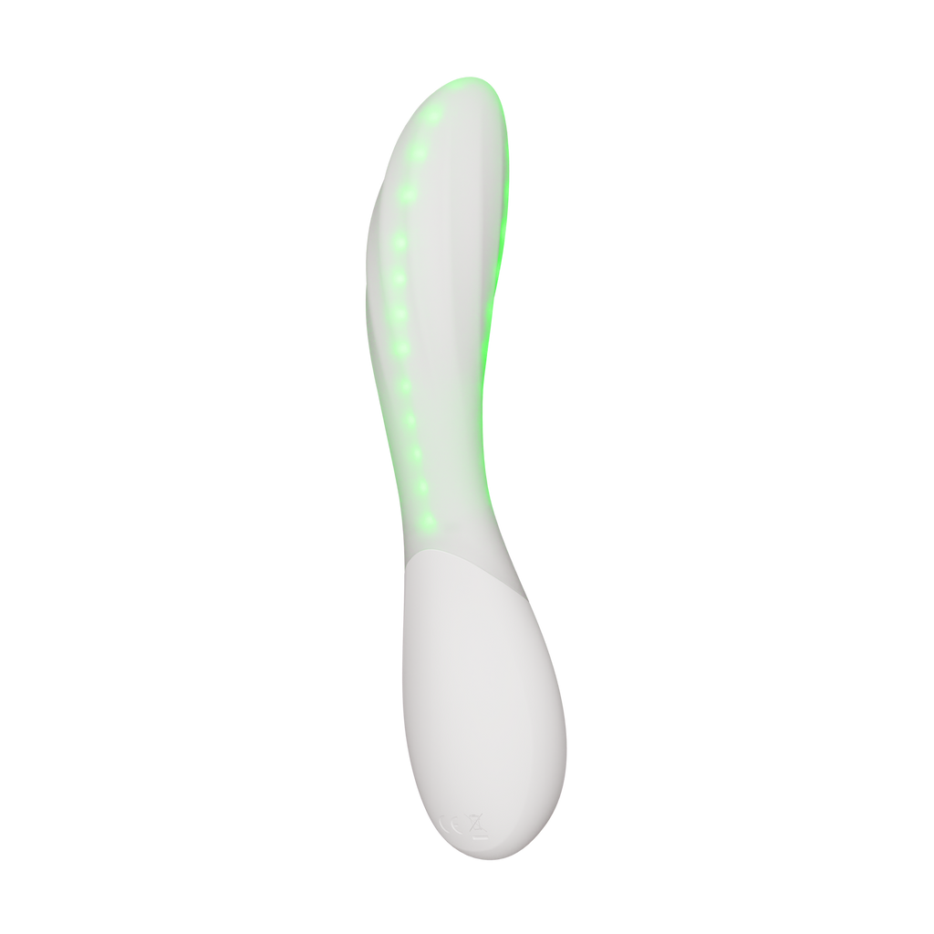 LELO - Mona Spectra - Wellness-massageapparaat met rood licht - Wit
