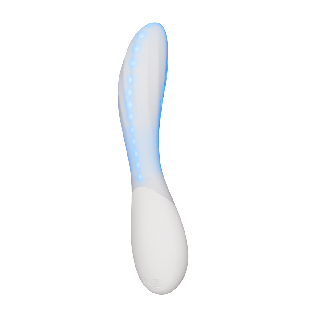 LELO - Mona Spectra - Wellness-massageapparaat met rood licht - Wit