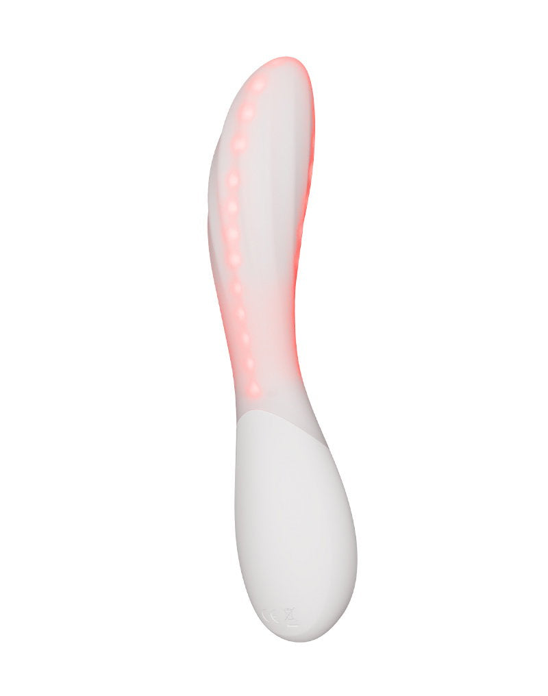 LELO - Mona Spectra - Wellness-massageapparaat met rood licht - Wit