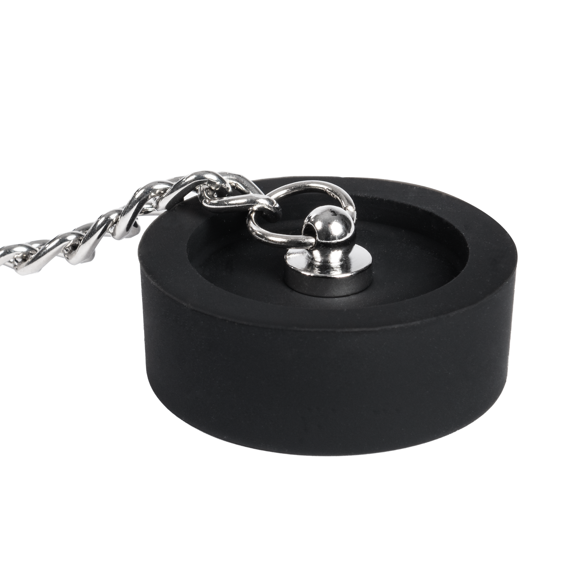 Rimba Bondage Play - Mondknevel met lippen en stopper - Zwart