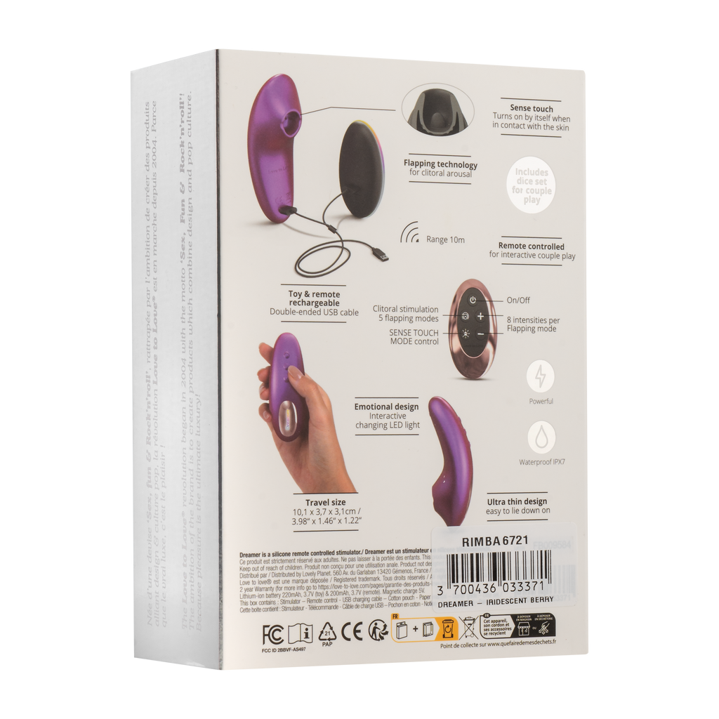 Love to Love - Dreamer - Clitorisvibrator - Roze