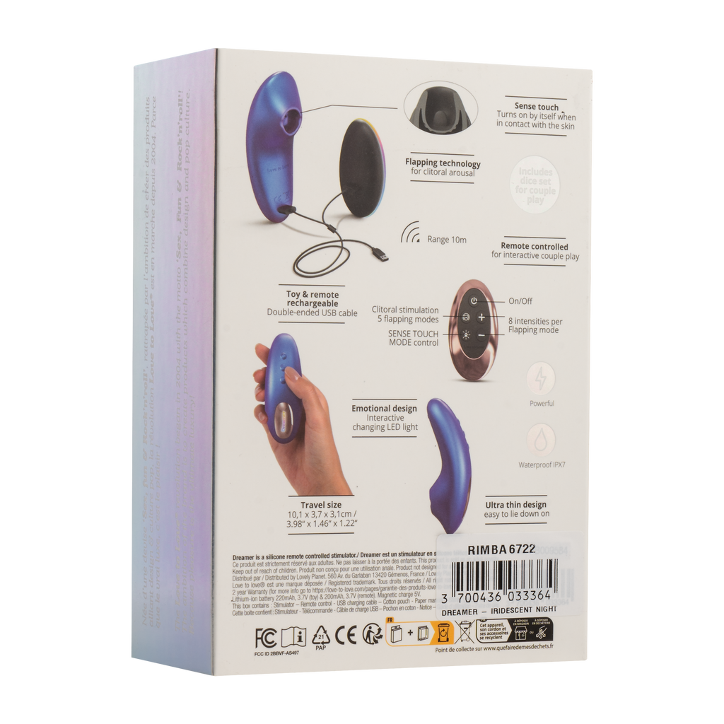 Love to Love - Dreamer - Clitorisvibrator - Paars