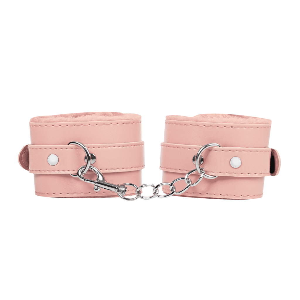 TieMeUp - Handboeien van zacht bont - Roze