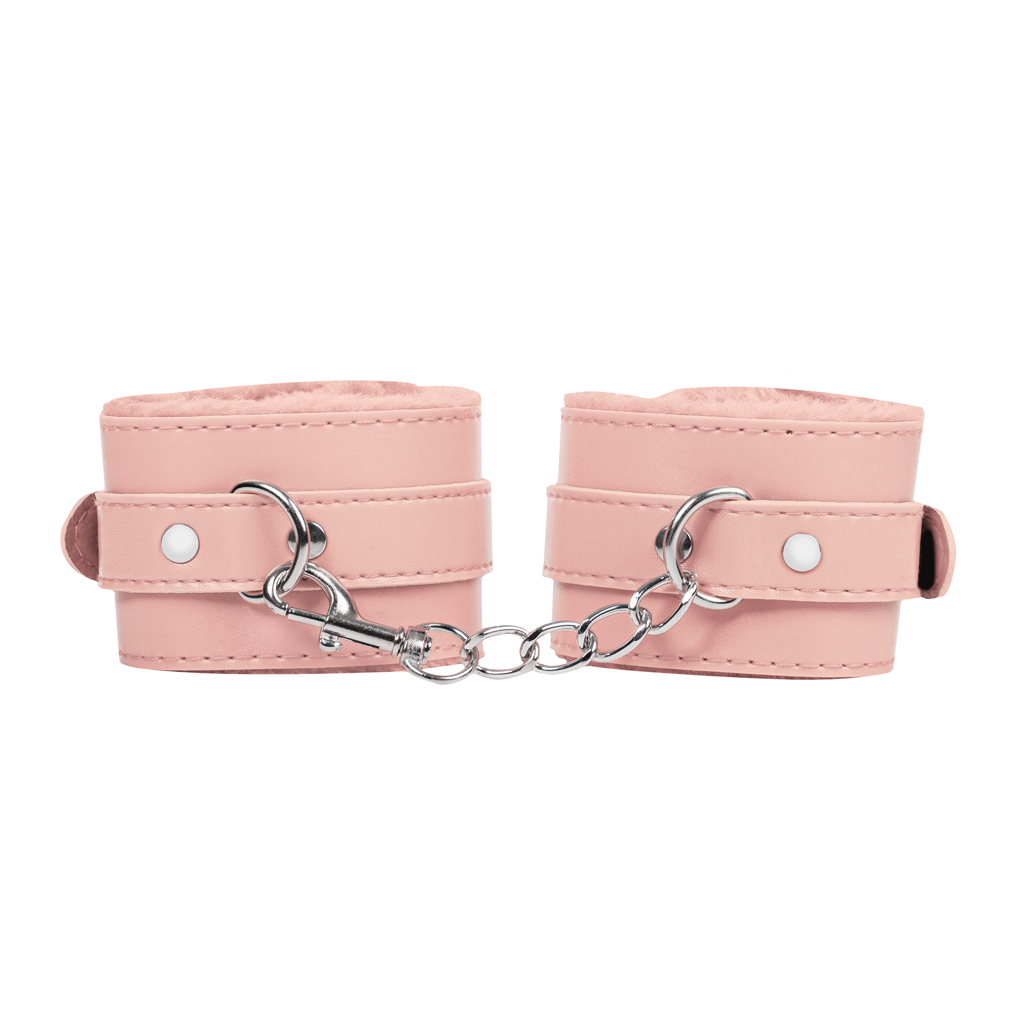 TieMeUp - Handboeien van zacht bont - Roze