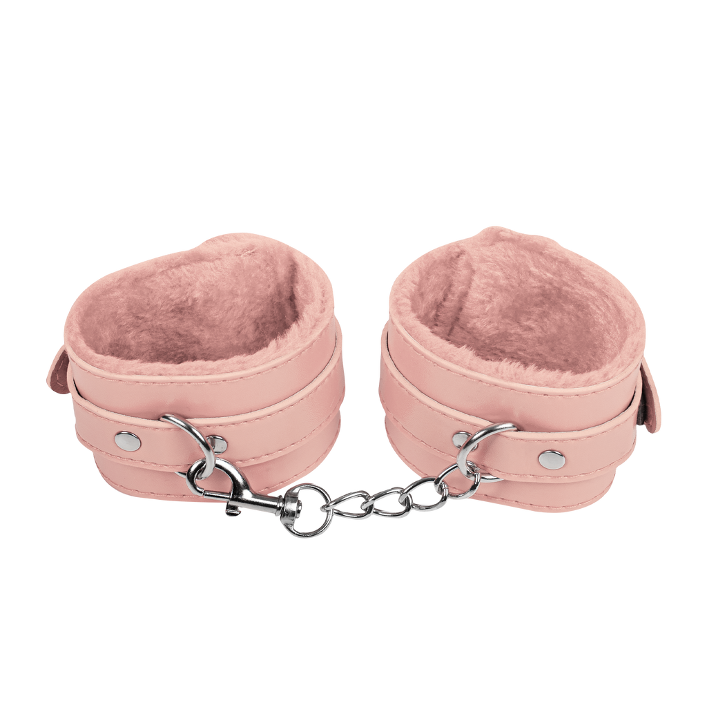 TieMeUp - Handboeien van zacht bont - Roze