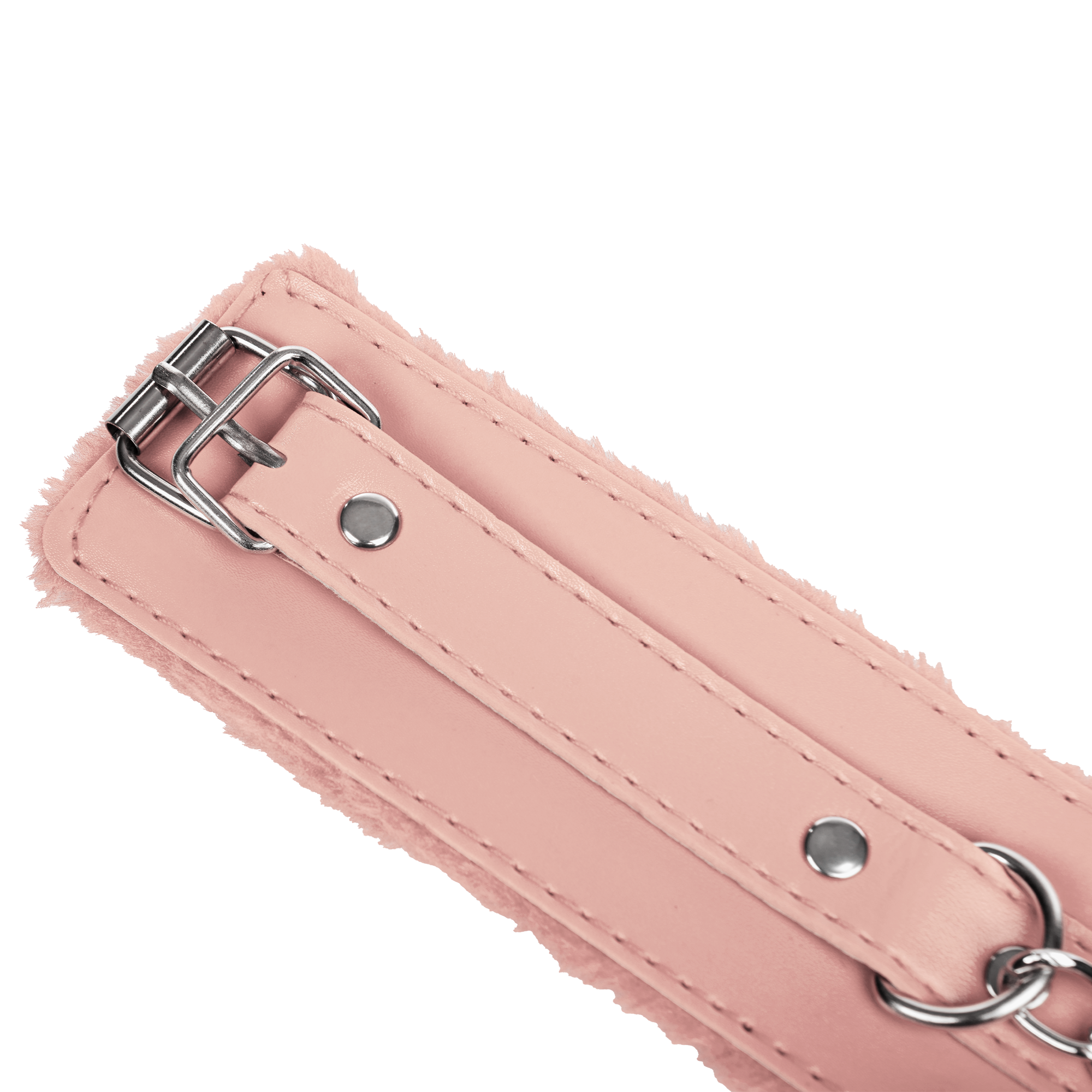 TieMeUp - Handboeien van zacht bont - Roze