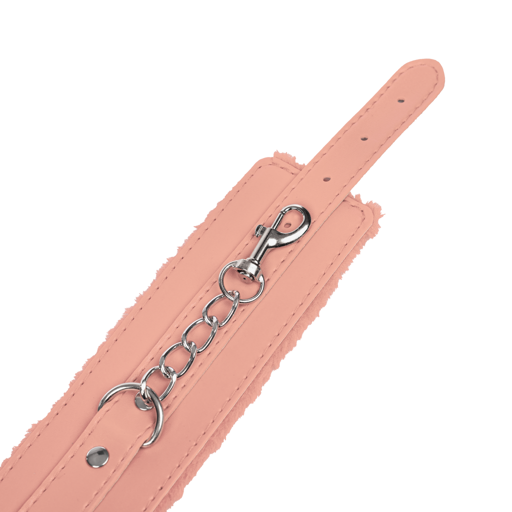 TieMeUp - Handboeien van zacht bont - Roze