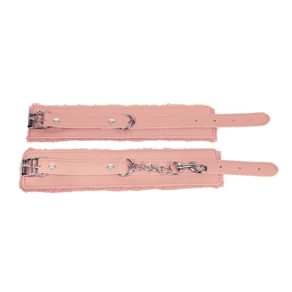 TieMeUp - Handboeien van zacht bont - Roze