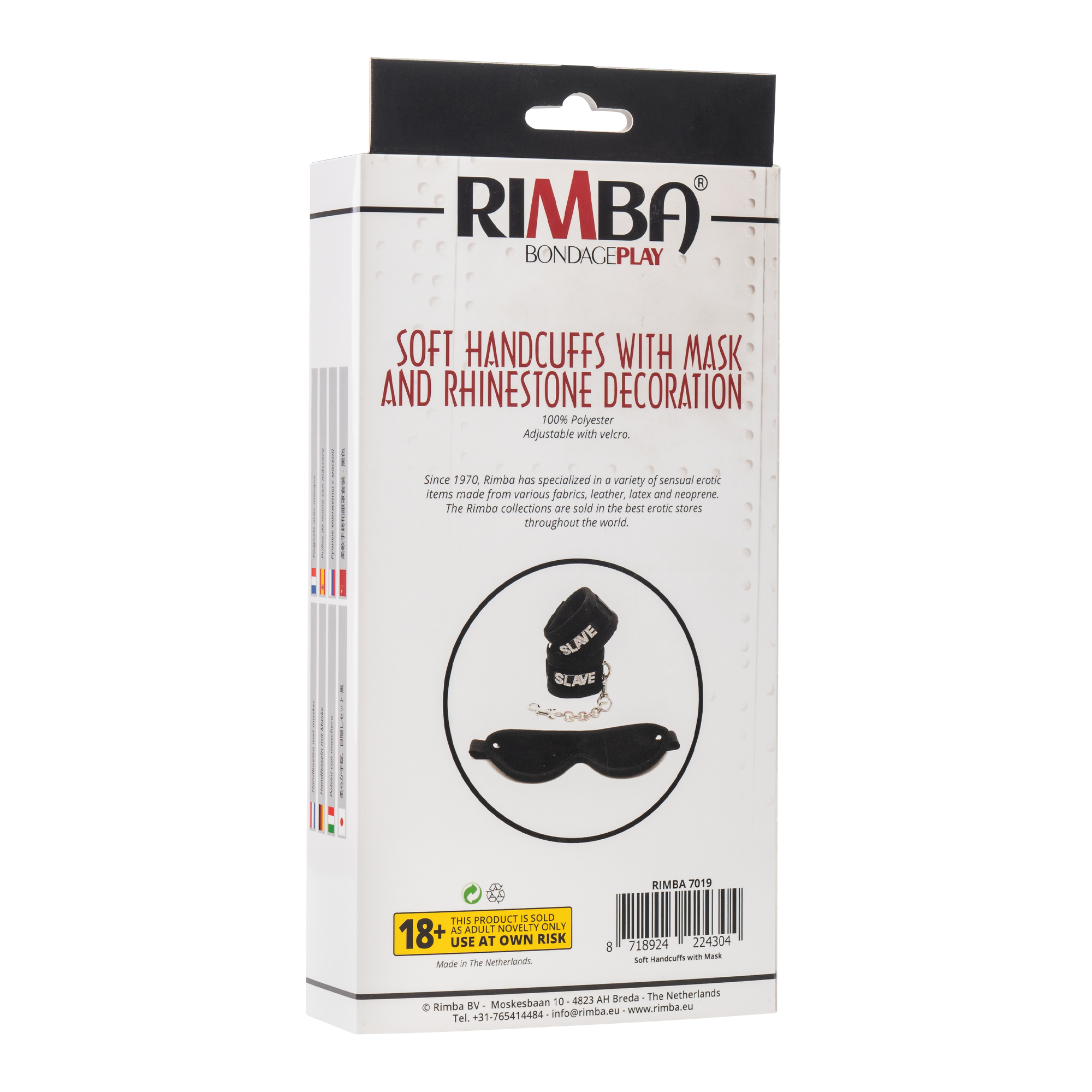 Rimba - Soft bondage set  SLAVE (3-delig)