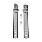 Rimba - Leren handboeien met metaal en hangslot