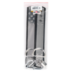 Rimba - Leren handboeien met metaal en hangslot