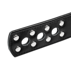 Rimba - Leren handboeien met metaal en hangslot