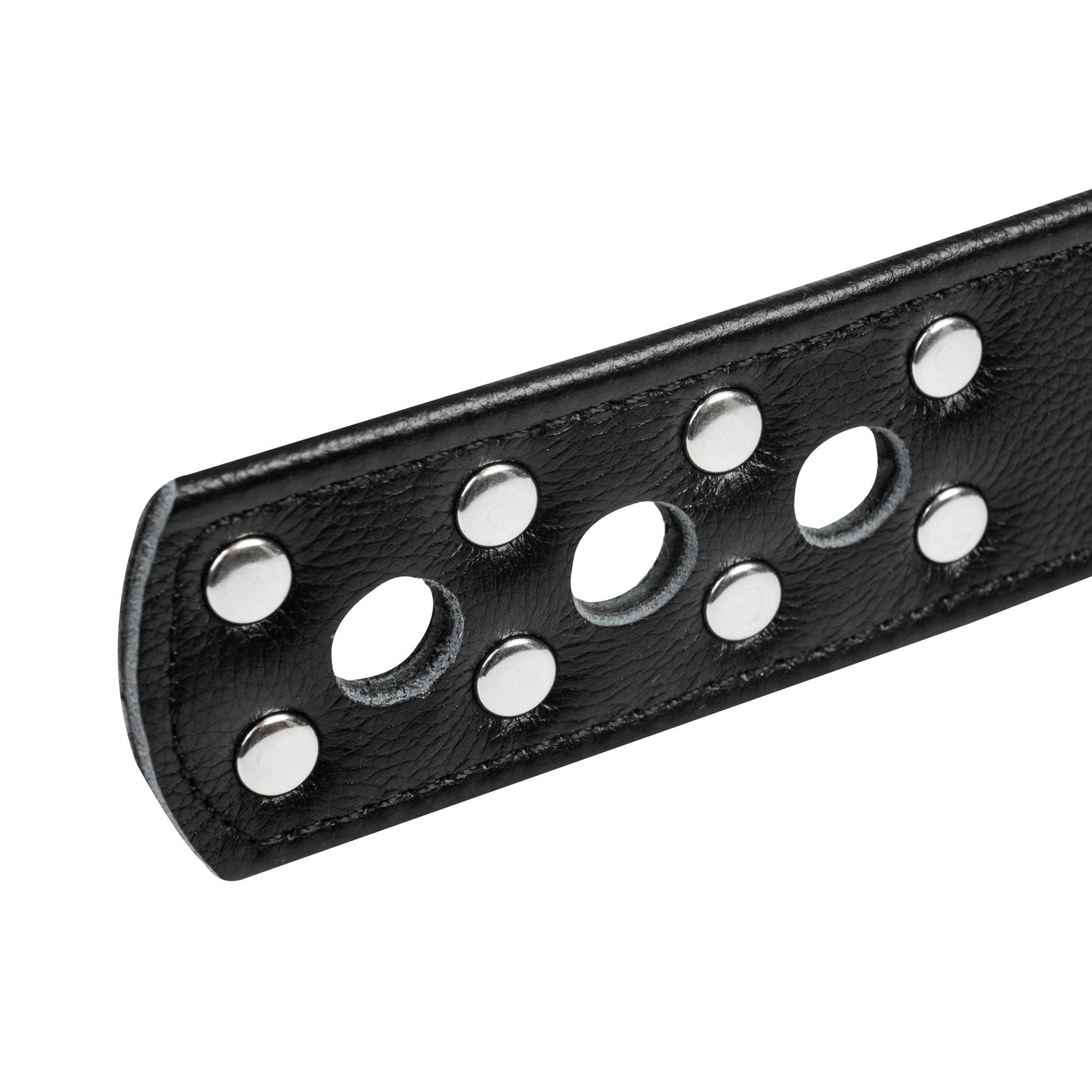 Rimba - Leren handboeien met metaal en hangslot