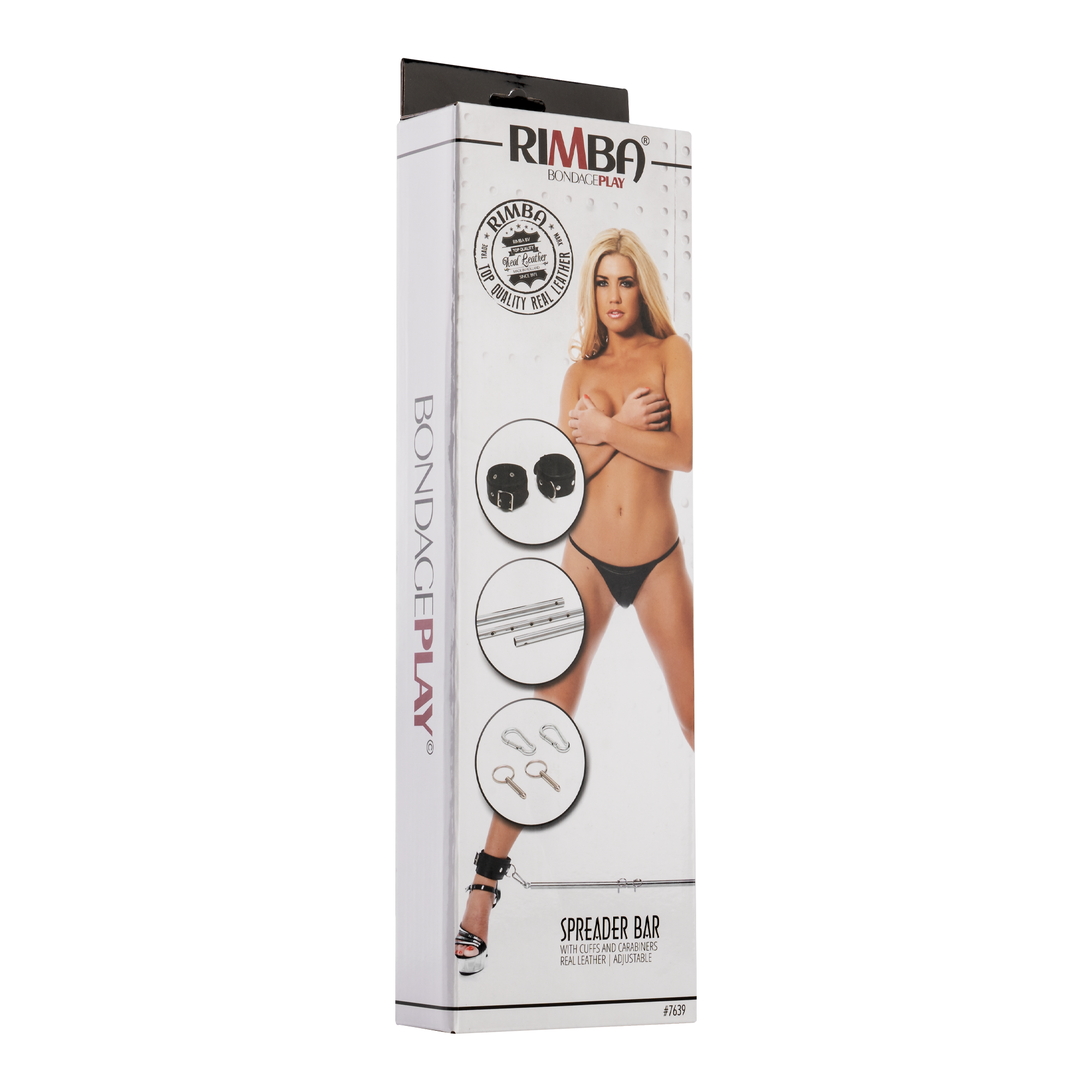 Rimba - Voetboeien met verstelbare spreidstang 55-85 cm.