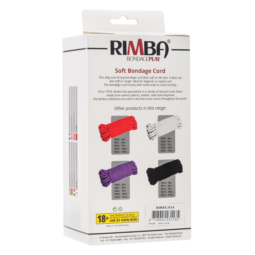 Rimba - Zacht Japans bondage touw, 15 m