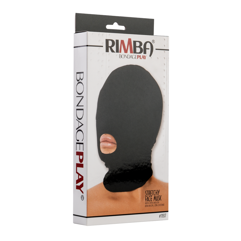 Rimba - Hoofdmasker uit elastische stof met open mond