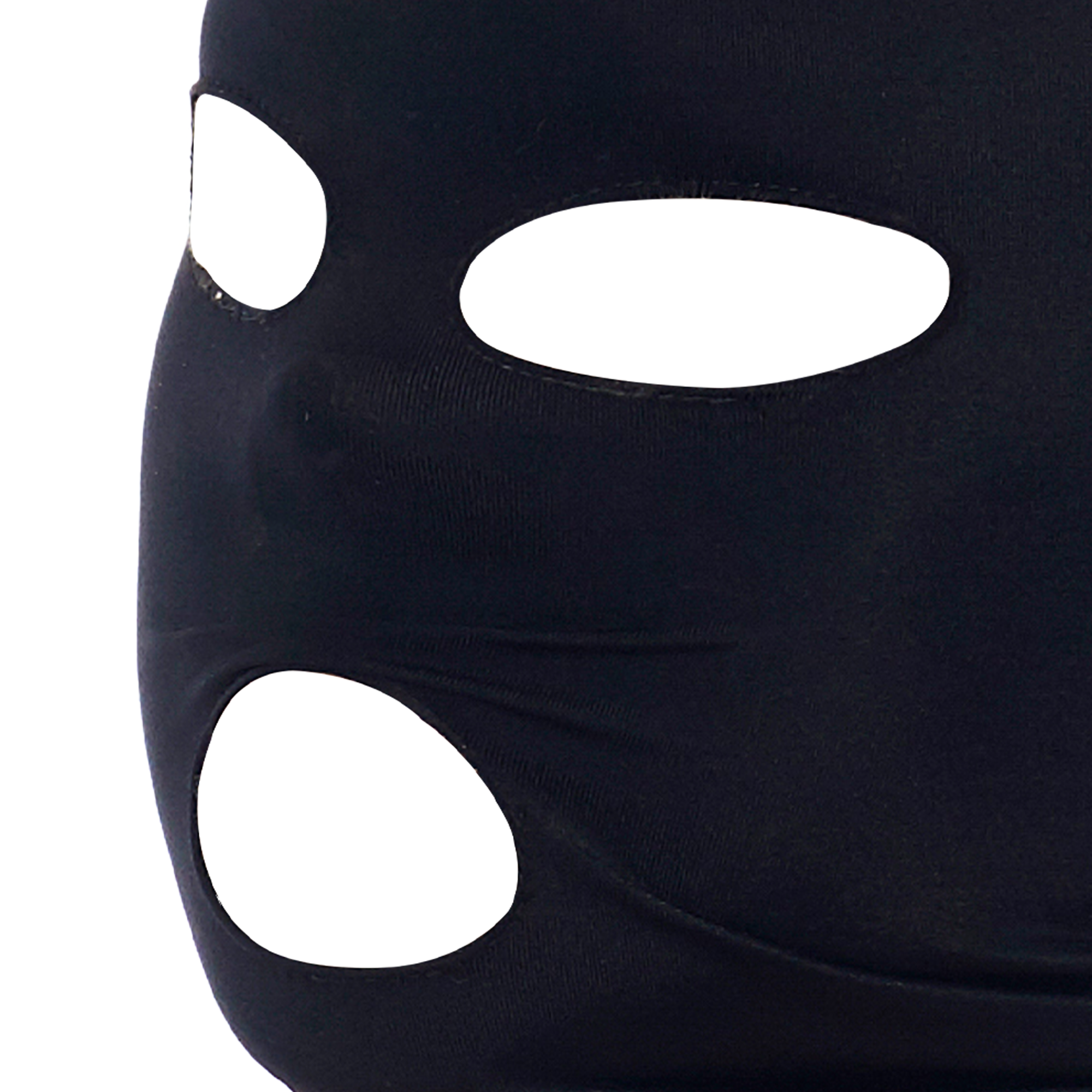 Rimba - Hoofdmasker uit elastische stof met ogen en mond open