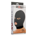 Rimba - Hoofdmasker uit elastische stof met ogen en mond open