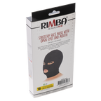 Rimba - Hoofdmasker uit elastische stof met ogen en mond open