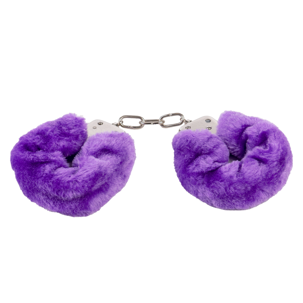 Rimba - Politie Handboeien met paars bont