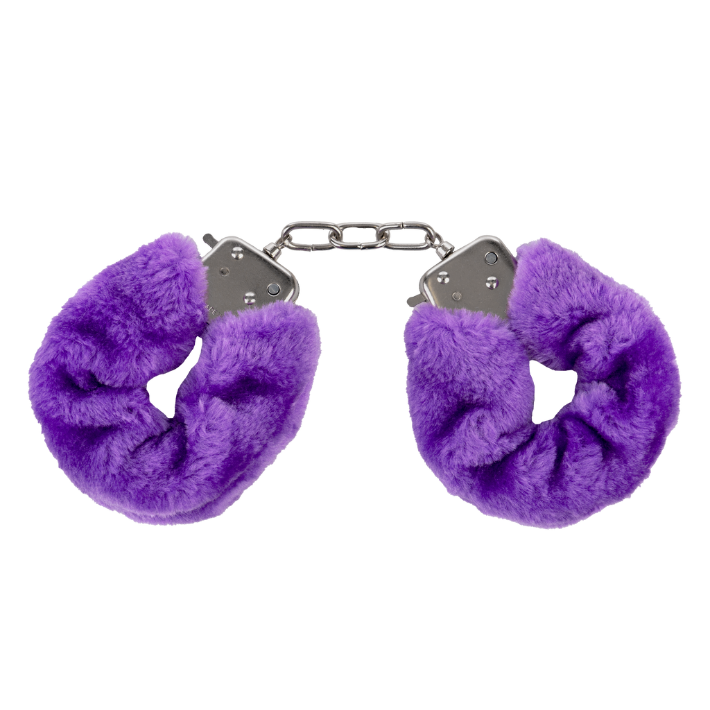 Rimba - Politie Handboeien met paars bont