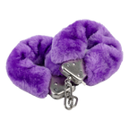 Rimba - Politie Handboeien met paars bont