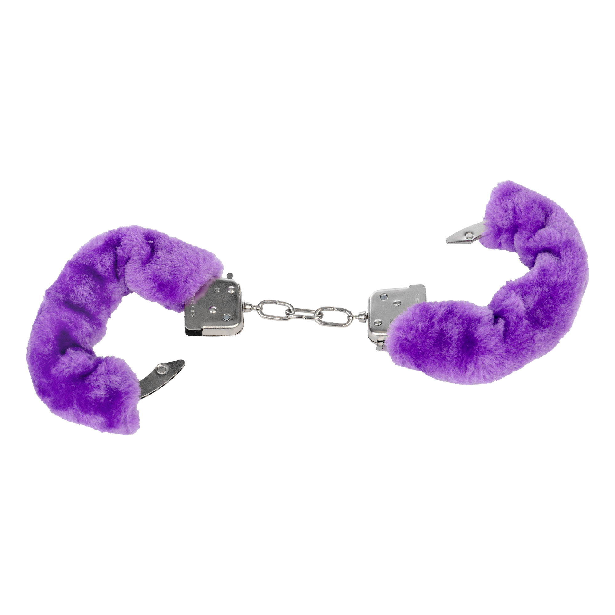 Rimba - Politie Handboeien met paars bont