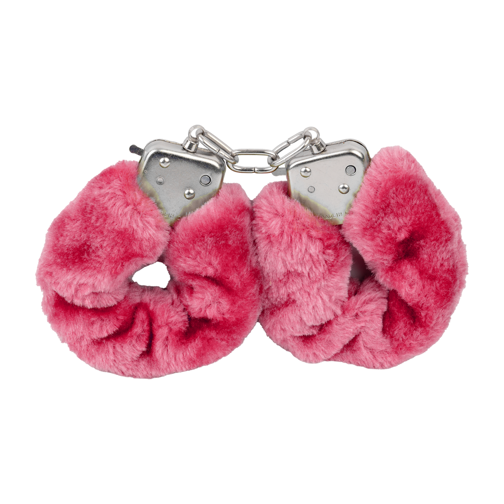 Rimba - Politie Handboeien met roze bont