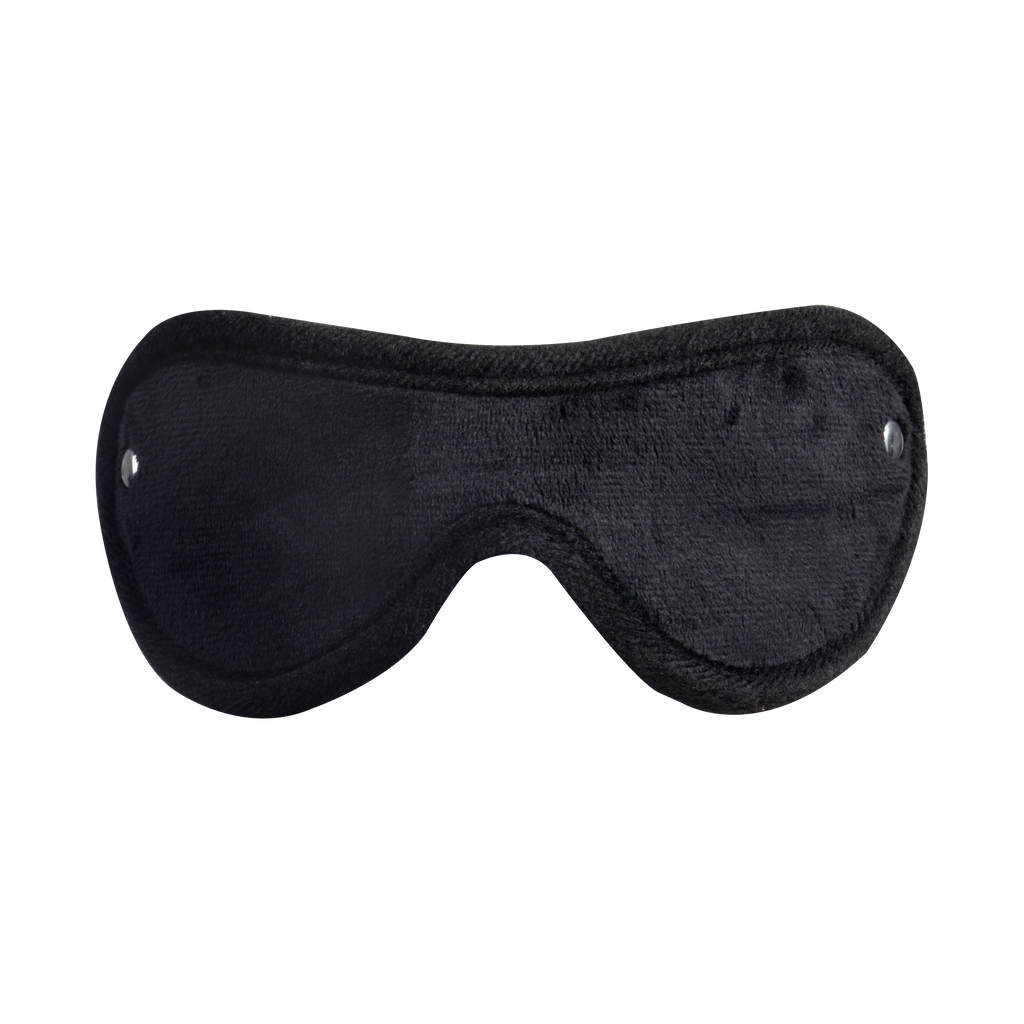 Rimba - Soft Bondage set met klittenband en masker (6 delig)