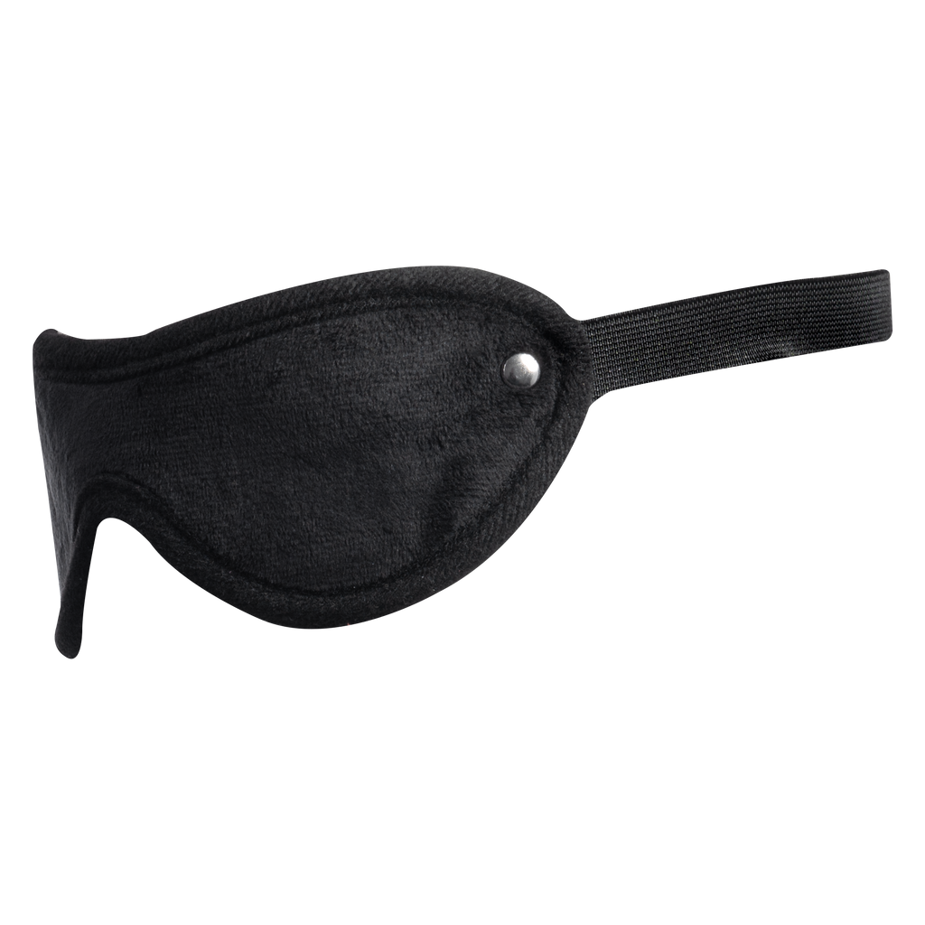 Rimba - Soft Bondage set met klittenband en masker (6 delig)