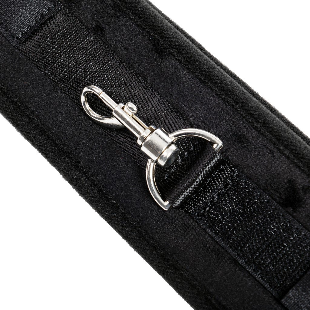 Rimba - Soft Bondage set met klittenband en masker (6 delig)