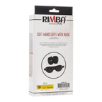Rimba - Soft Bondage klitteband boeien met masker