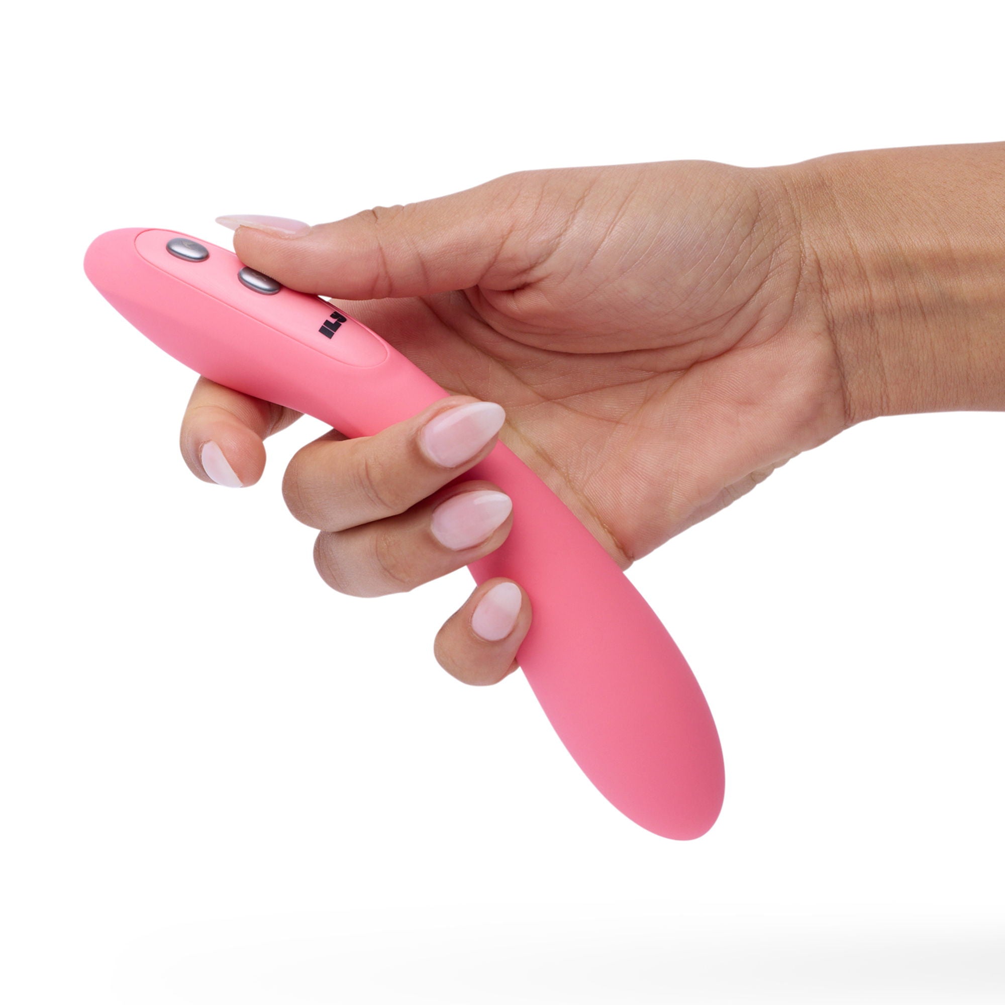 ILY - The Wand - Dubbele Stimulatie Wandvibrator - Roze