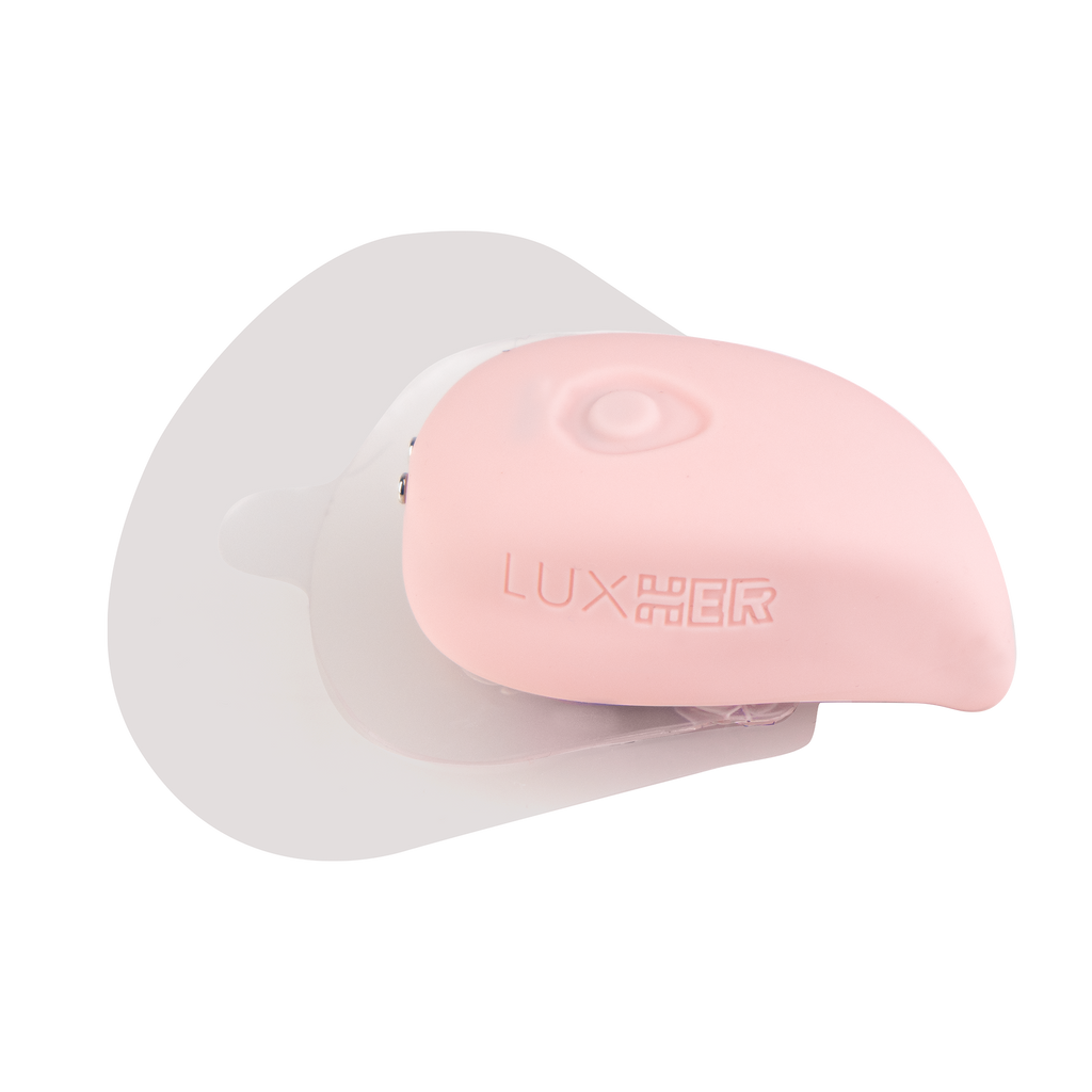 LUXUS - Luxus - Interactieve seksspeeltjes voor koppels, bestuurbaar via app - roze/blauw