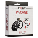 Rimba P-Cage - P-Cage PC06 - Peniskooi Maat L - Zwart