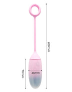 IY - Vibrerend Ei met App. - Roze/Blauw