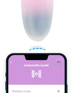 IY - Vibrerend Ei met App. - Roze/Blauw