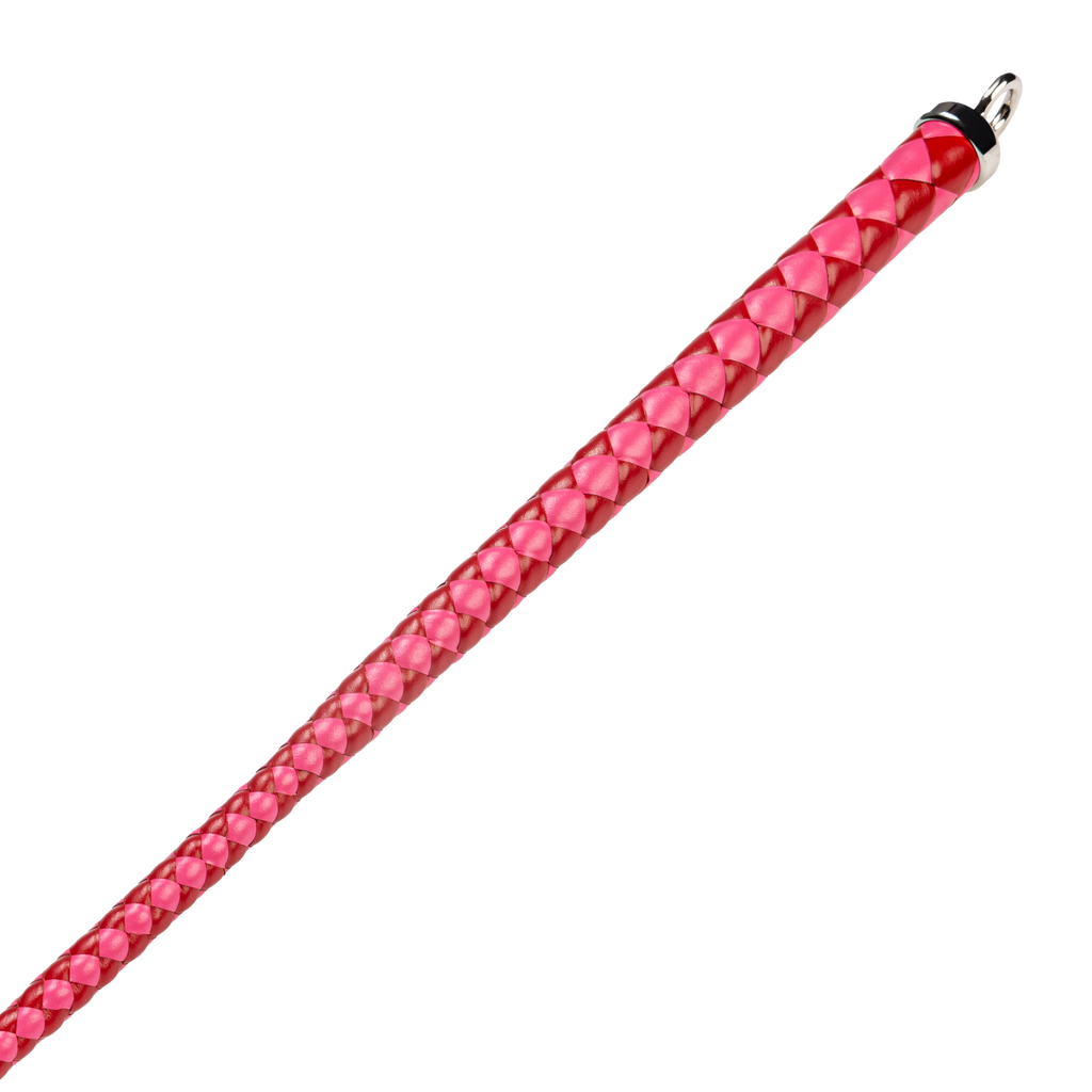 RISE - 90cm Bull Whip - Rood/Roze