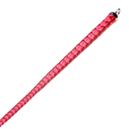RISE - 90cm Bull Whip - Rood/Roze