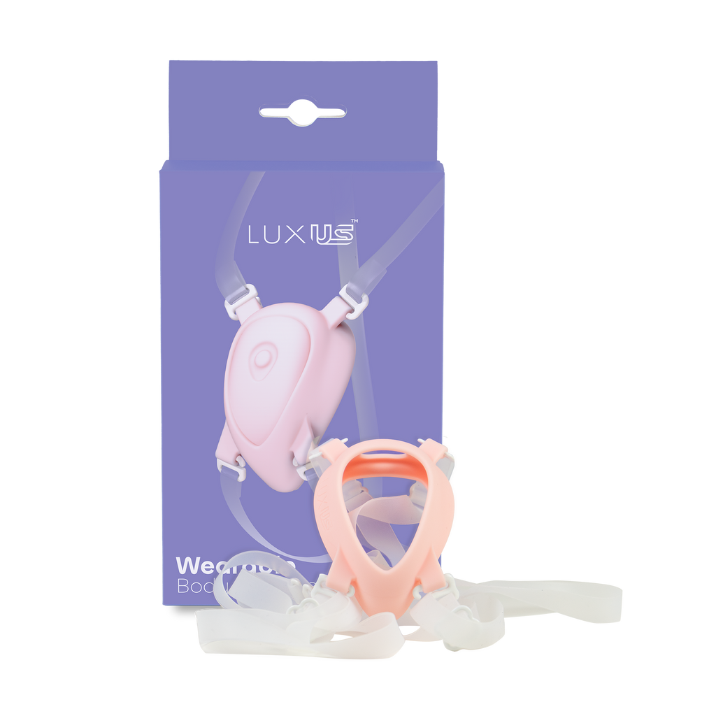 LUXUS - Luxus Wearable Harness - Transparant/Roze