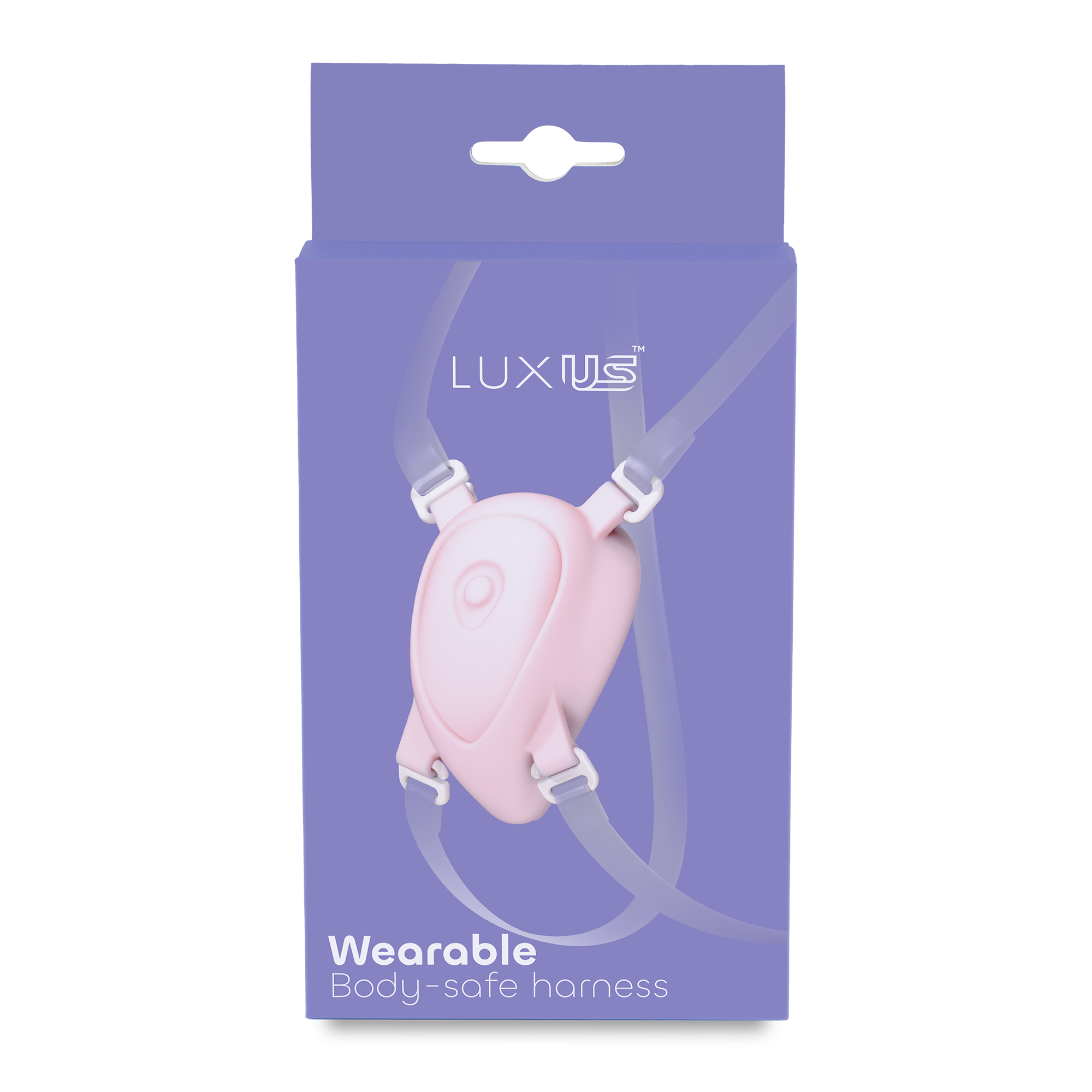 LUXUS - Luxus Wearable Harness - Transparant/Roze