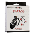 Rimba P-Cage - P-Cage PC07 - Peniskooi Maat M - Zwart
