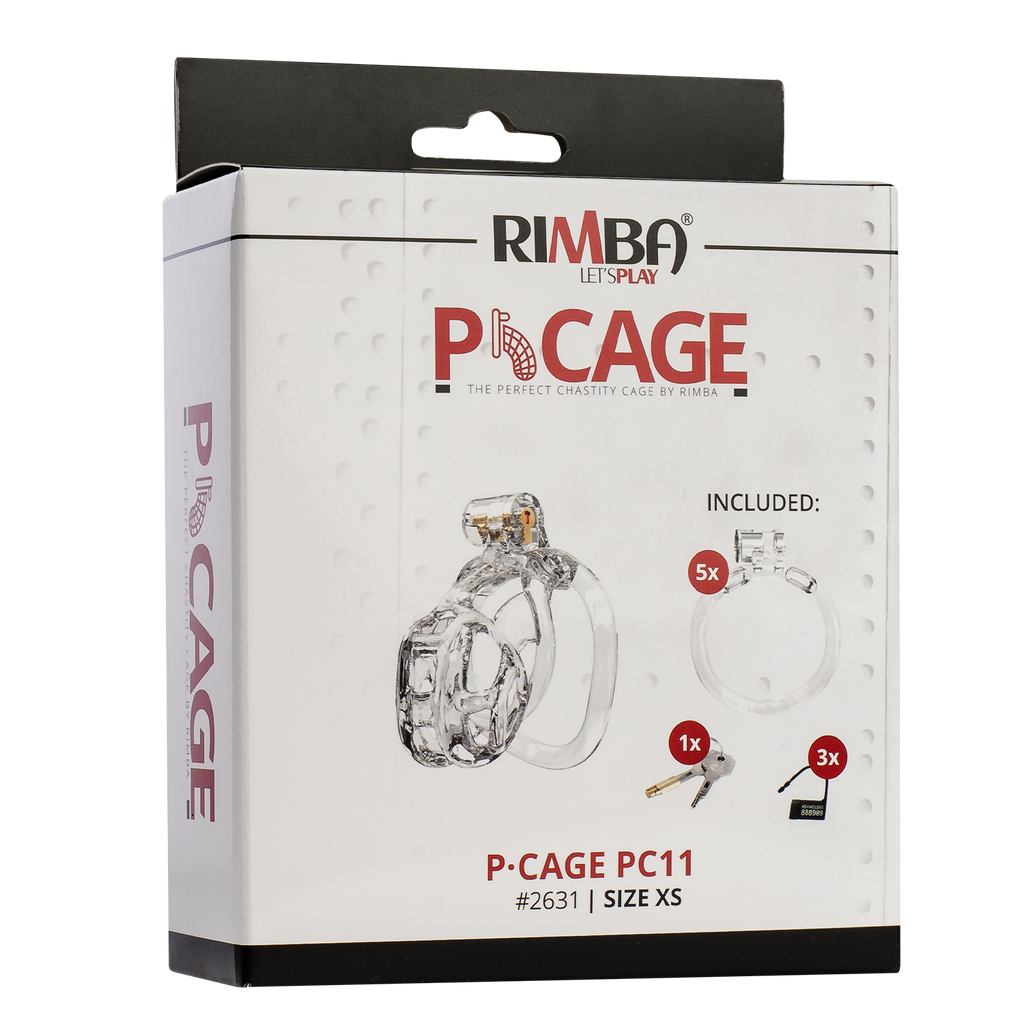 Rimba P-Cage - P-Cage PC11 - Peniskooi maat XS - Transparant