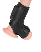 LoveToy - Ridge Knights Ring - Vibrerende Penis en Scrotum Sleeve (Ø 2,8 cm) - Zwart