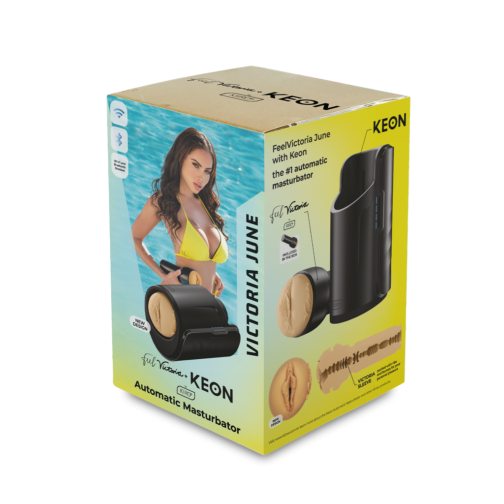 Kiiroo - Keon Combo Set met Feel Victoria June Stroker