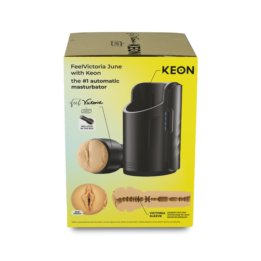 Kiiroo - Keon Combo Set met Feel Victoria June Stroker